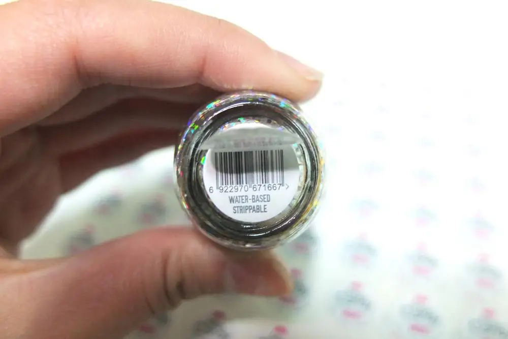 Waterproof Private Label Cosmetic Nail Polish Double Layer Label Sticker Custom PVC Plastic Seal Bottle Label Sticker
