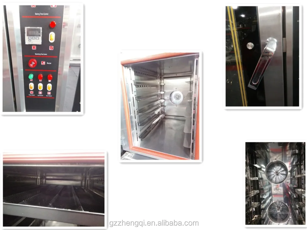 коммерческий автоматический конвекционную печь работает на электрический выпечки хлеба оборудования с 10 лотков