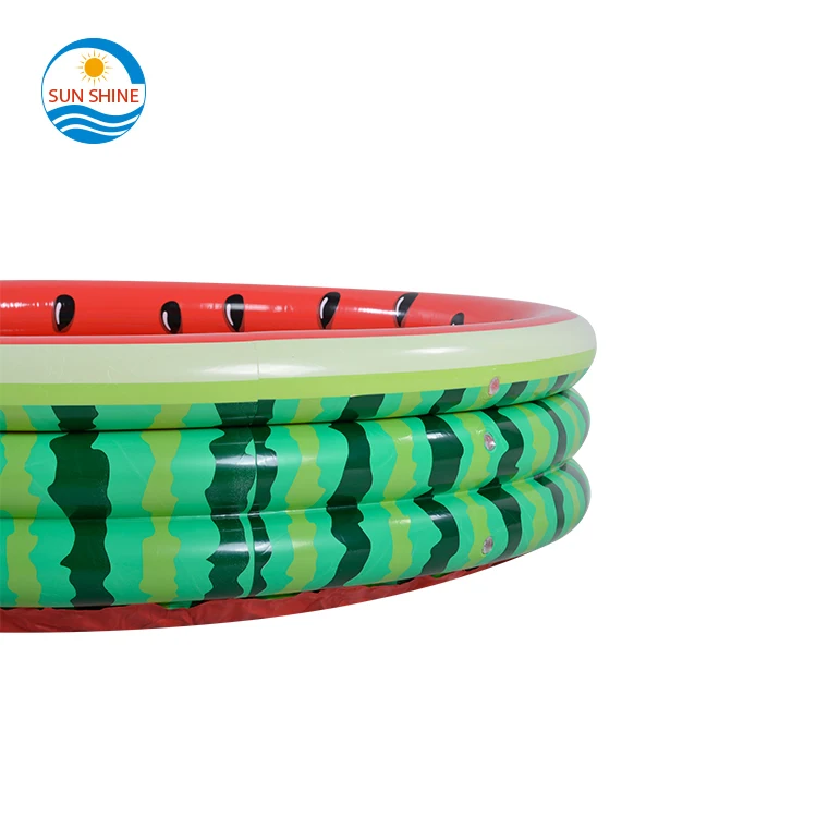 Крытый наружный детский надувной бассейн из ПВХ с 3 кольцами