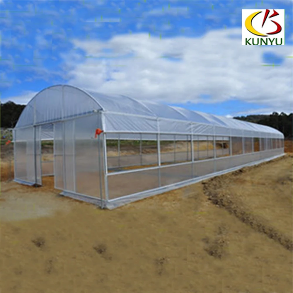 Hot-dip galvanized steel pipe skeleton greenhouse greenhouse