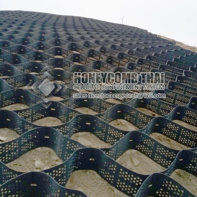 
geoceldas plastic geocell for slope protection 