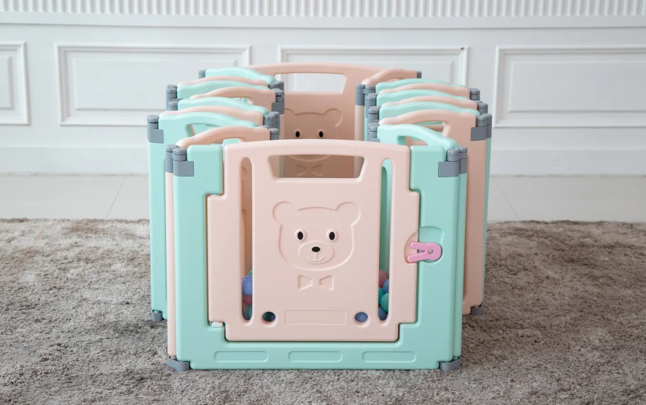 Colorful Safety Outdoor Plastic Children Play Playpen