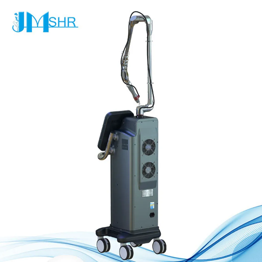 5 different scan mode RF Drive Co2 fractional combined laser medical beauty machine vaginal tightening Korean light guide arm