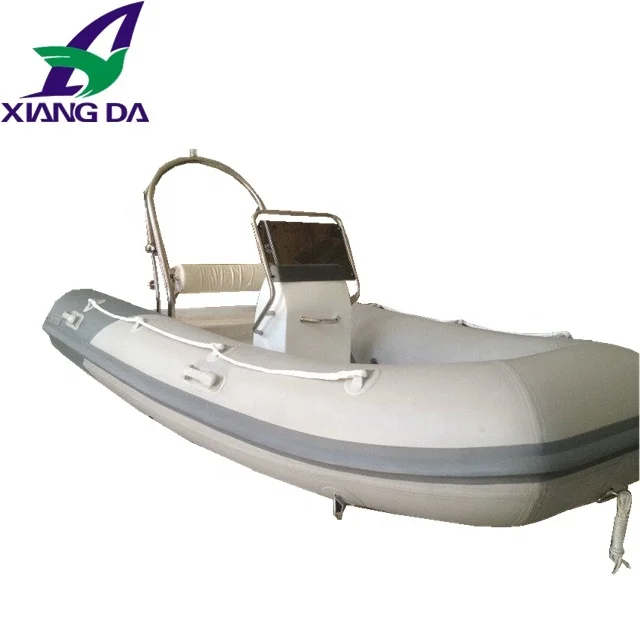 New design DSF fibreglass hull inflatable tube boat for sale