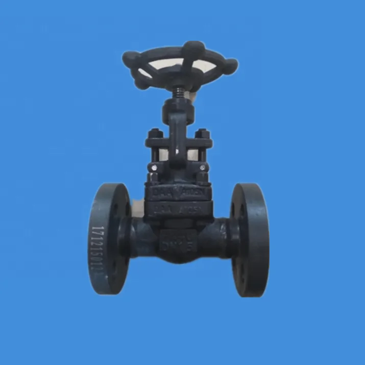 ASTM A126 WCB gate valve with metal seated hand wheel operated apply for oil