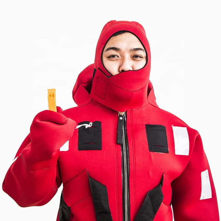 
Neoprene material seaman water survival suit for life raft 