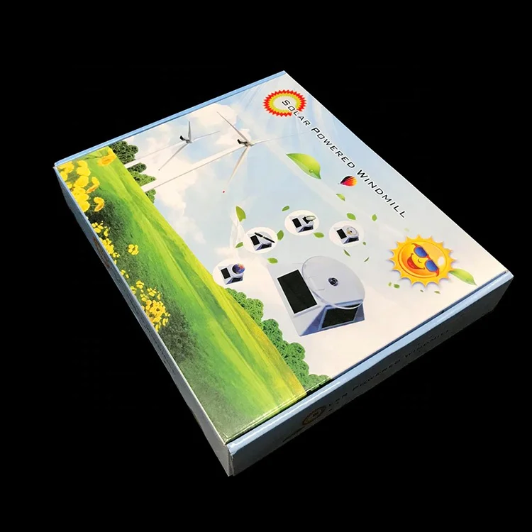 solar powered company new arrival solar windmill wind turbine toy