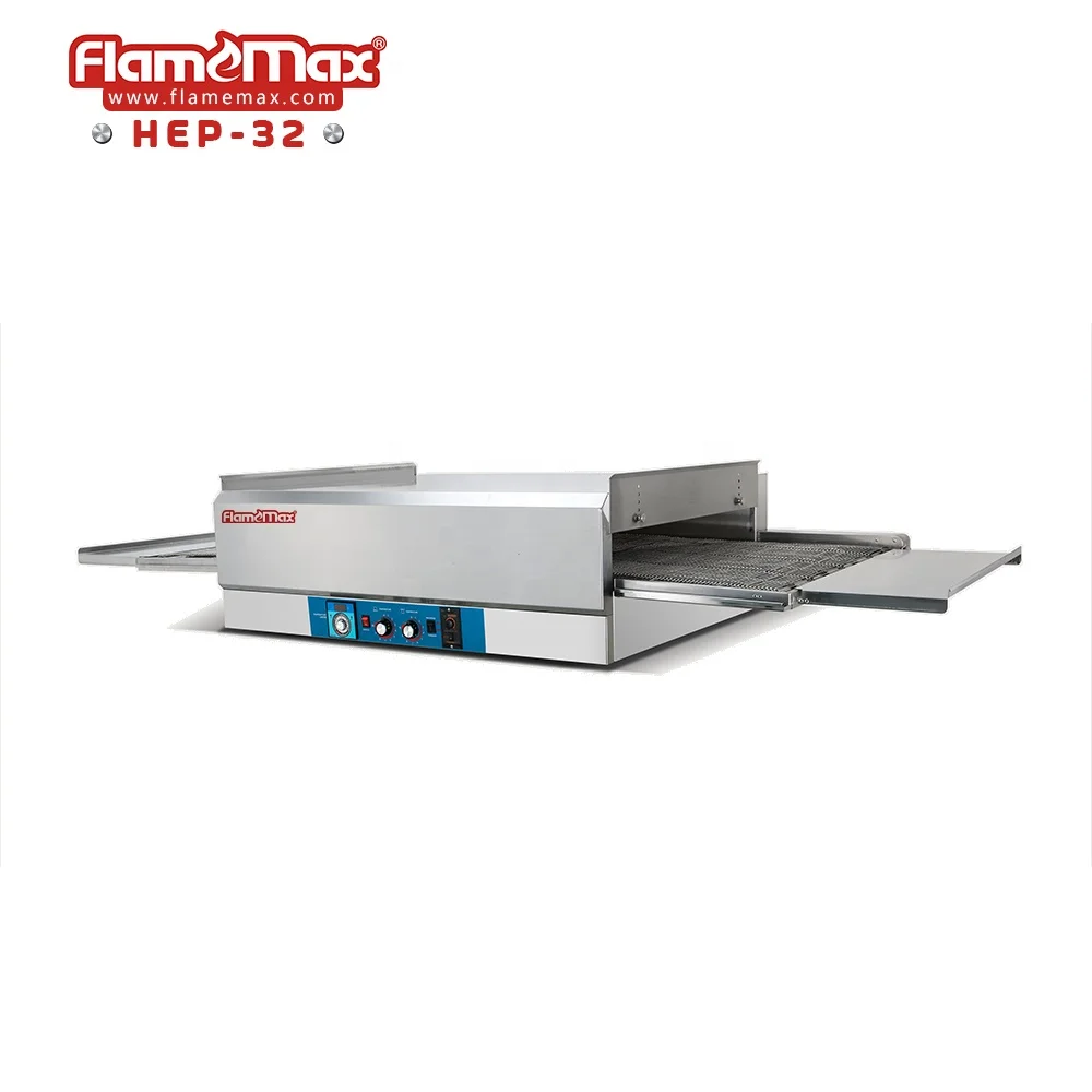 guangdong electric automatic conveyor belt pizza oven