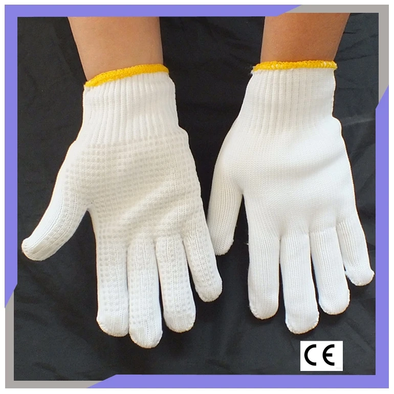Nylon Lined Rubber Gloves For Industrial Use