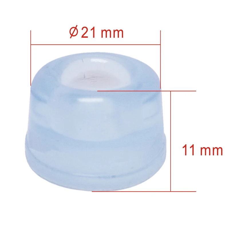 Transparent adhesive wall door stopper anti slam bumper