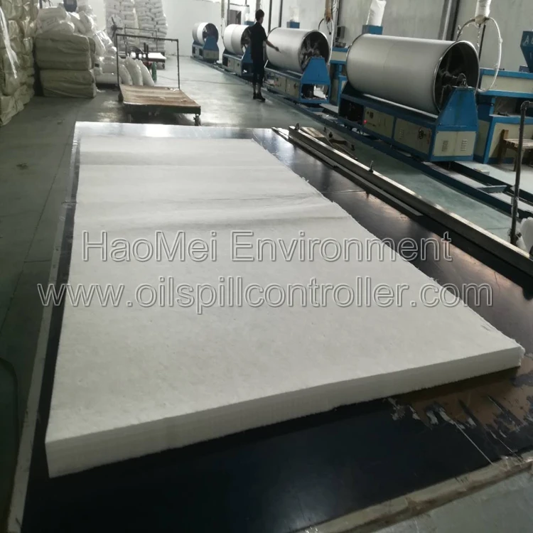 Plain White Oil Absorbent Pad