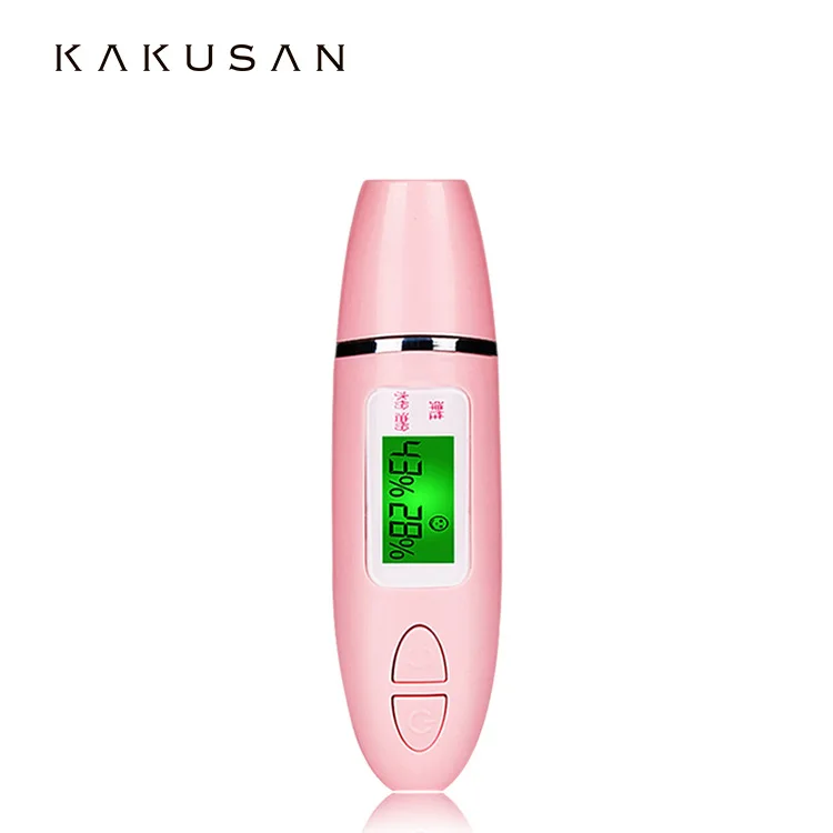 Portable LCD Face Skin Moisture Meter Analyzer Digital oil test pen