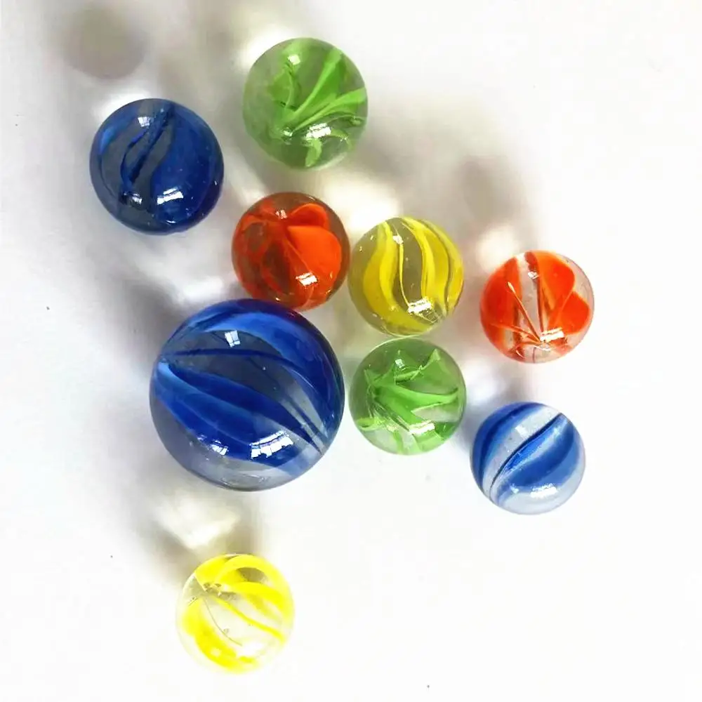 Заводской изготовленный стеклянный мраморный шар 16 мм для мраморных игр