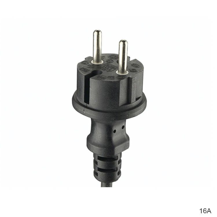 250 в Европейский 2 булавки AC водонепроницаемый открытый Сетевой удлинитель Электрический кабель Евро Schuko мощность шнур