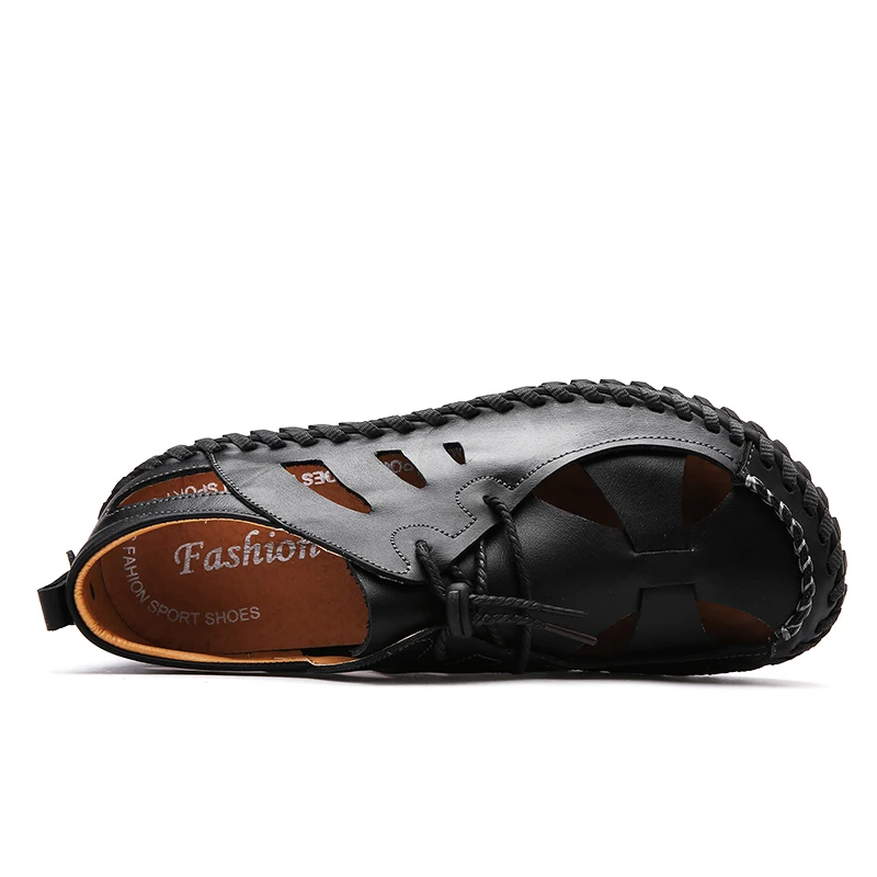 Fashion Summer Leisure Leather men Shoes