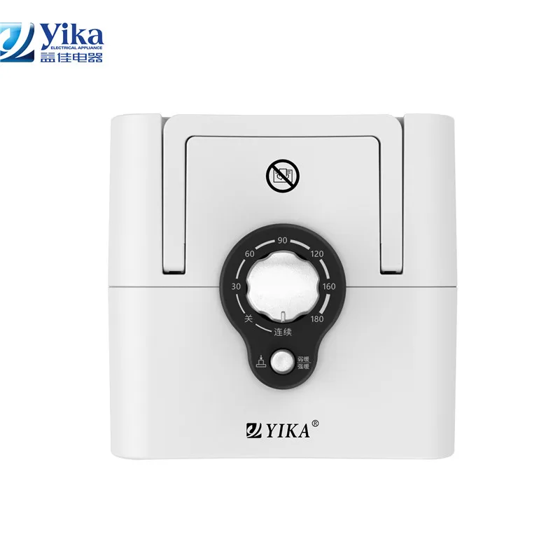 New design portable electric DC motor mini ptc fan heater with Oscillating function