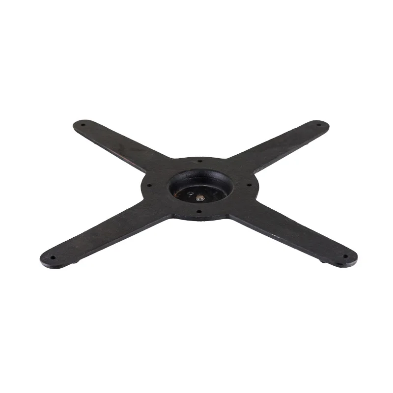 Chuangdi competitive price aluminum base dining metal table base