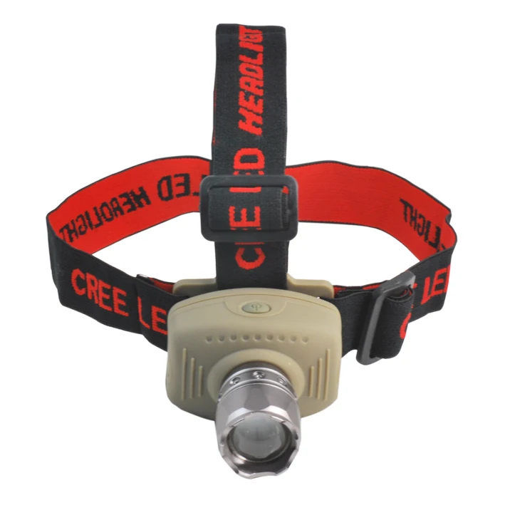 3W Dry Battery Powered Led Head Lamp Headlamp Headlight Torch Light