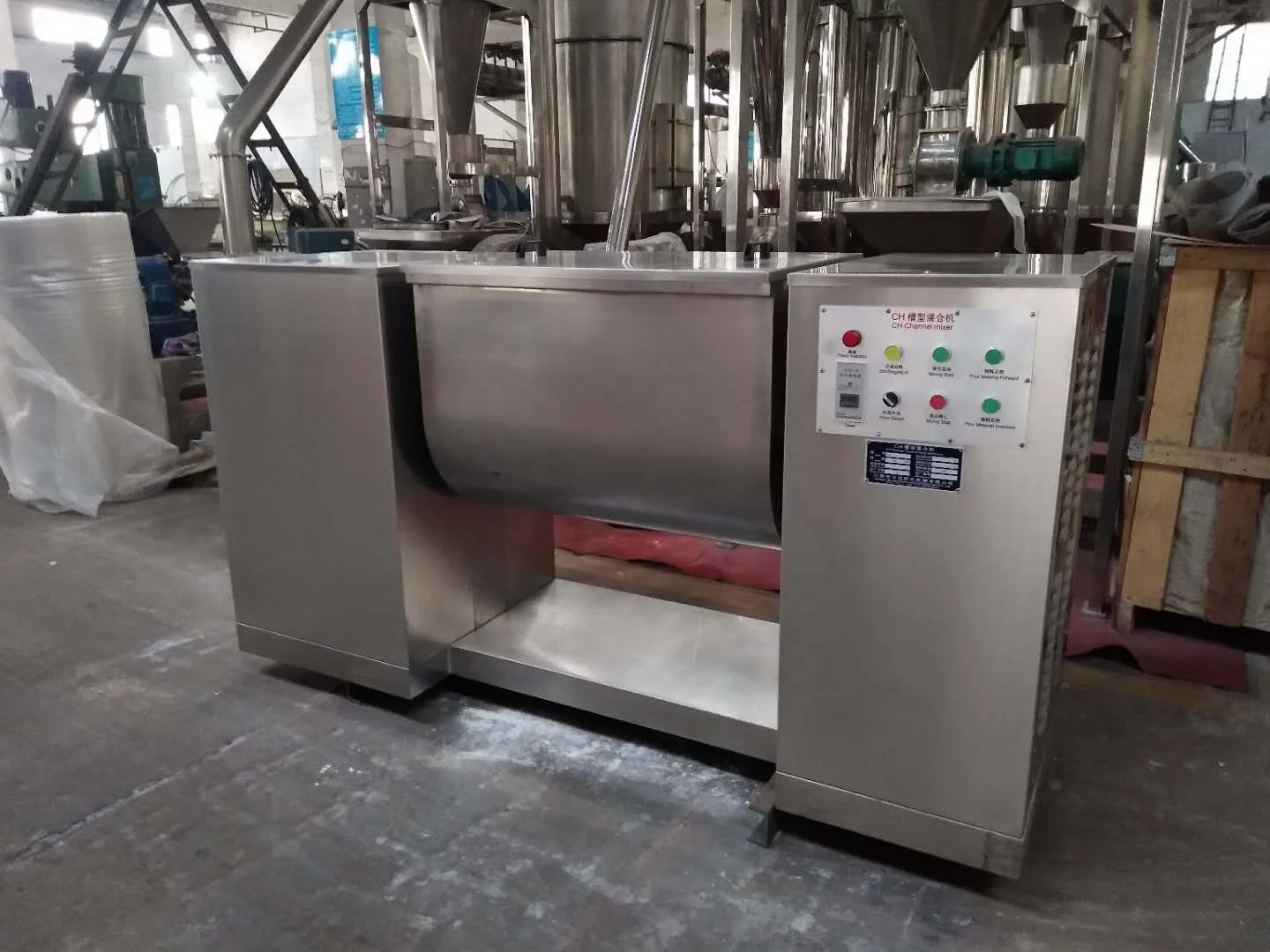 Wanda, двойной Z-образный рычаг, одиночный шламовый бак, лабораторный смеситель серии Sch типа Bald Extuder