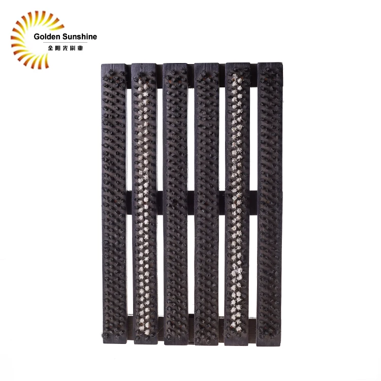 Wooden Boot scrubber Shoe Brush Wood Shoe Polish Brush