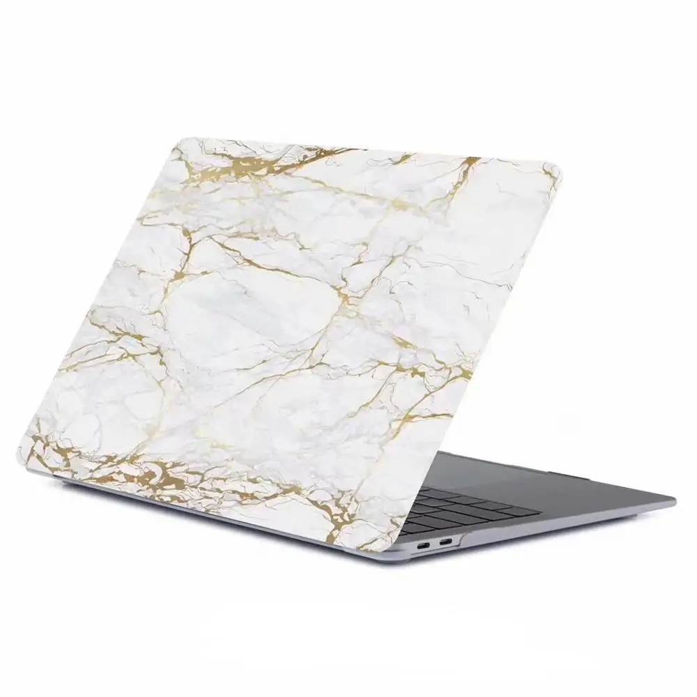 For Macbook Air 13 inch Mable Pattern Plastic Cases Cover for Macbook Pro 13 14 15 inch
