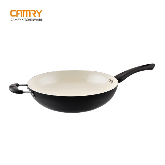 Aluminium ceramic coating wok