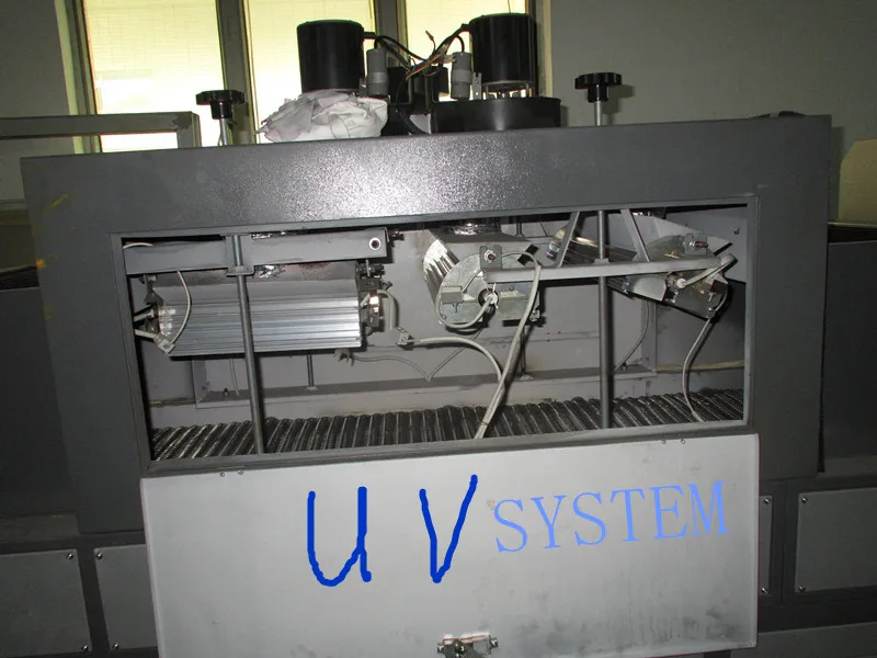 
TM-UVIR UV very glossy varnish coating on toy dryer 