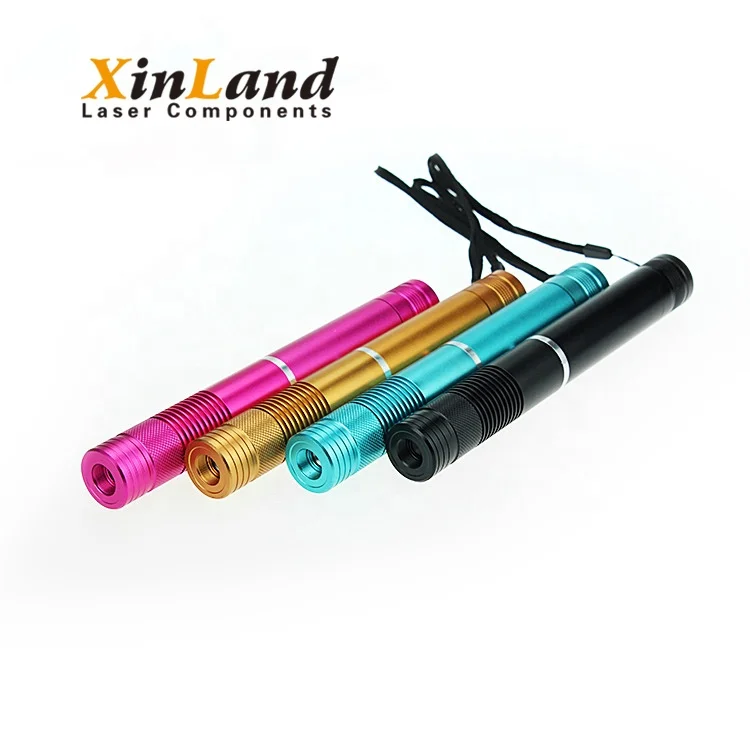 Синий высокой мощности дальнего сжигания Customr логотип лазерная указка 808