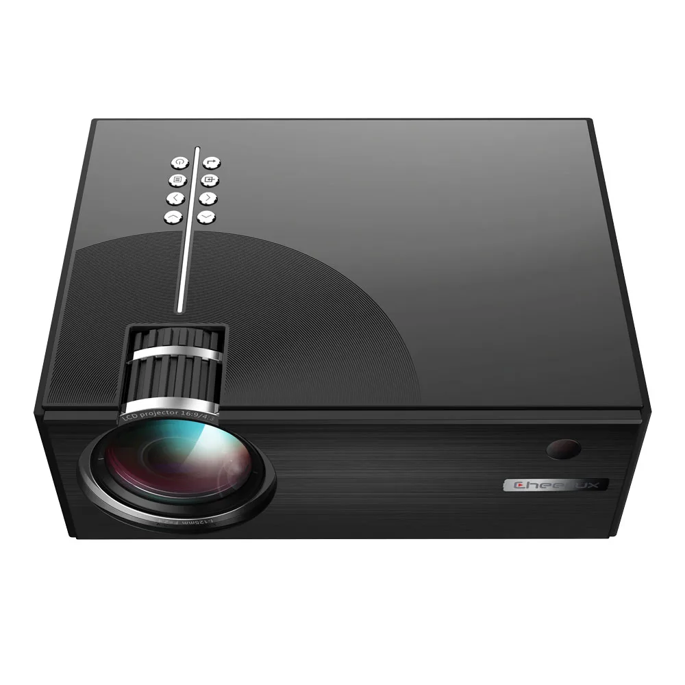 обновленный низкий уровень шума стерео колонки LCD светодио дный LED портативный домашний кинотеатр видео мини-проектор/Бимер