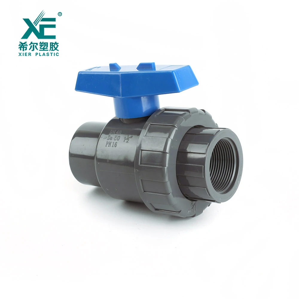Made in China professional quality pvc single union ball valve