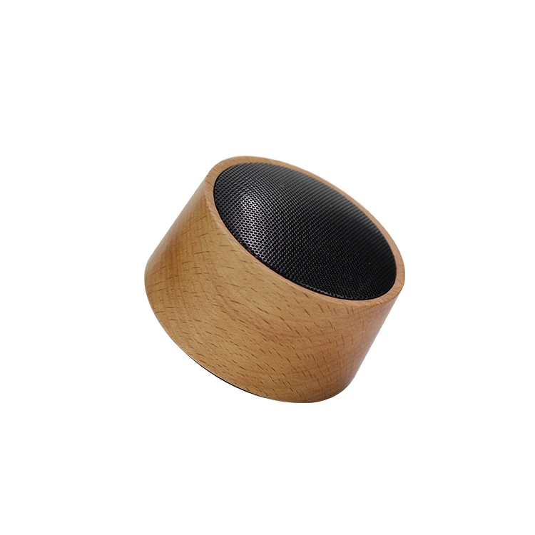 Бесплатный образец портативный деревянный беспроводной мини BT близнецов колонки