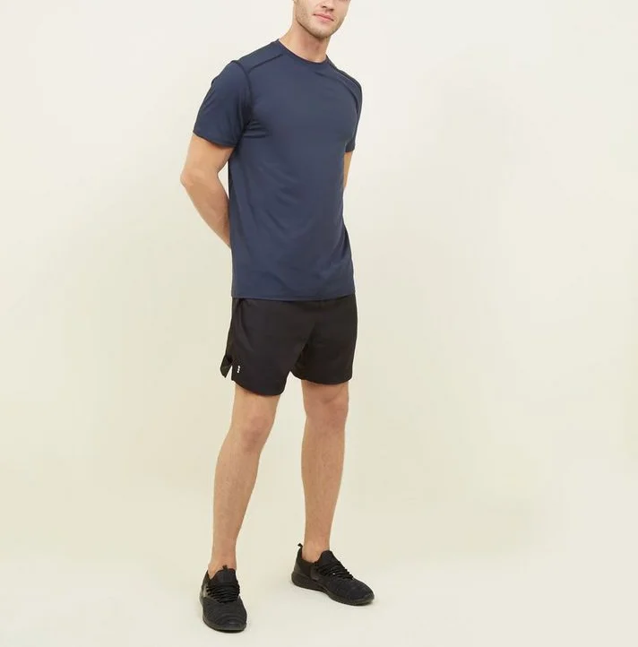 Custom High Quality Wholesale  95% Cotton 5% Spandex Gym Mens T Shirt