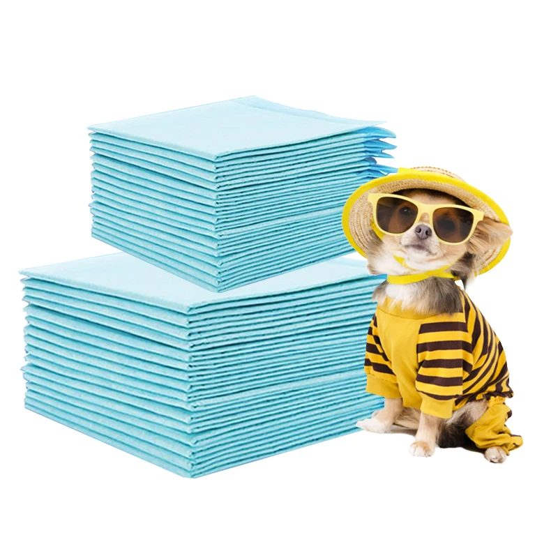 Лидер продаж, абсорбирующие прокладки для животных для мочи по низкой цене, белые