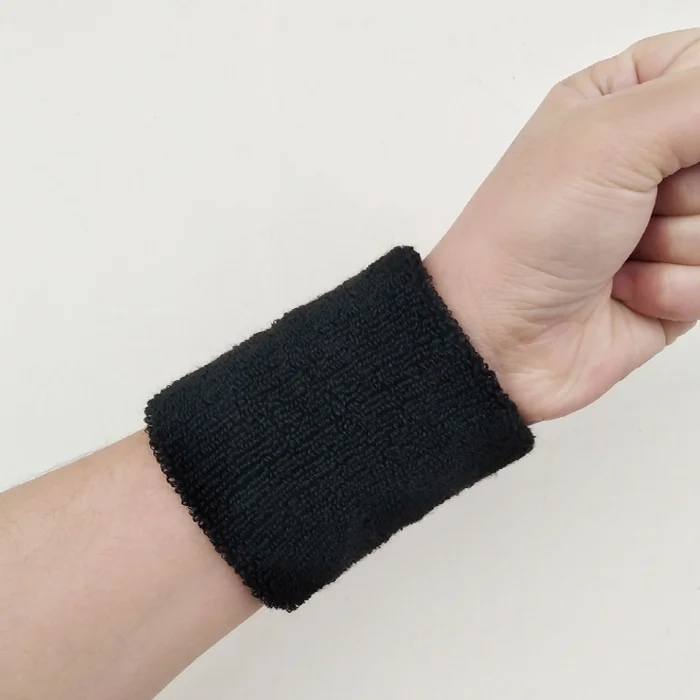 
2019 amazon Personalized Sports Cotton Sweat Wrist Band for Sale 