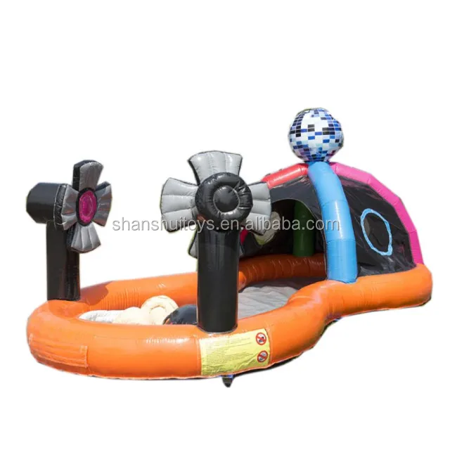 2024 interesting air dome with pool inflatable kids theme castle for baby,outdoor inflatable amusement park customized