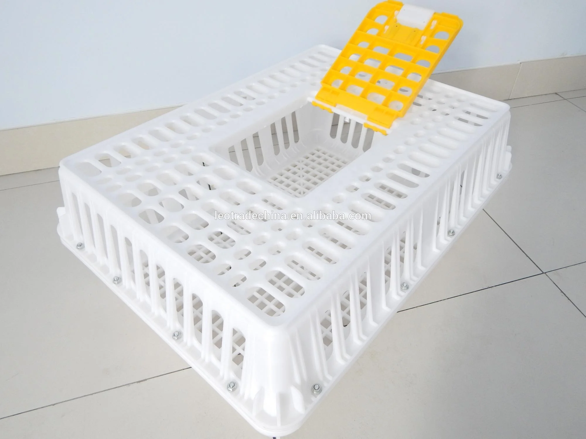 
large sizeplastic chicken poultry transport crate cage 