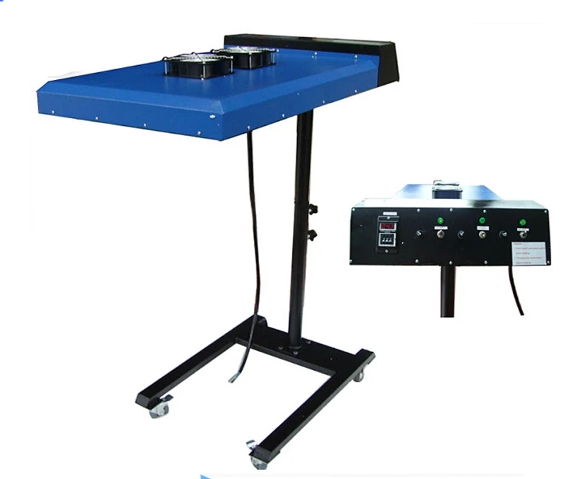ND606 Movable Screen Printing Flash Dryer With Casters and sensor