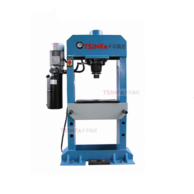 H frame 50 63 100 150 200 250 315 Tons deep drawing hydraulic work shop press machine for metal screw gantry type China factory