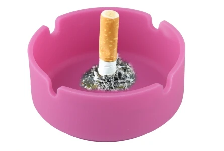 Colorful Promotional Eco-friendly Cheap Custom Silicone Pocket Cigar Ashtray