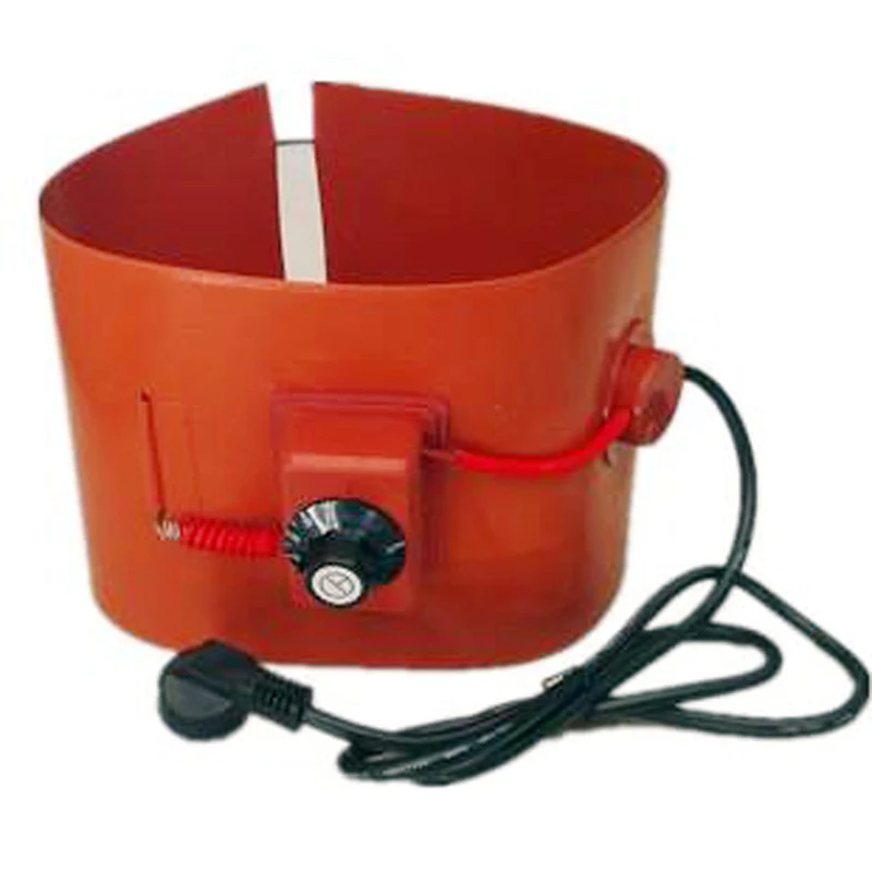 Промышленный силиконовый электрический нагревательный элемент гибкий нагреватель нефтяного барабана элемент для 55 галлонов отоп