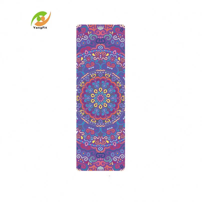 Custom Hot Promotional Products Yogamat Printed Print Eco Yoga Mats