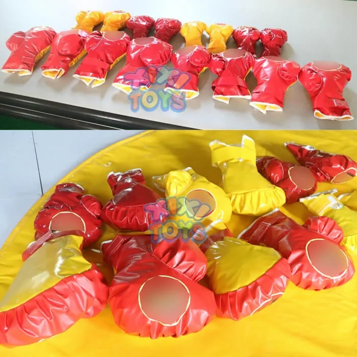 XIXI Customized Giant PVC boxing gloves for inflatable boxing arena game