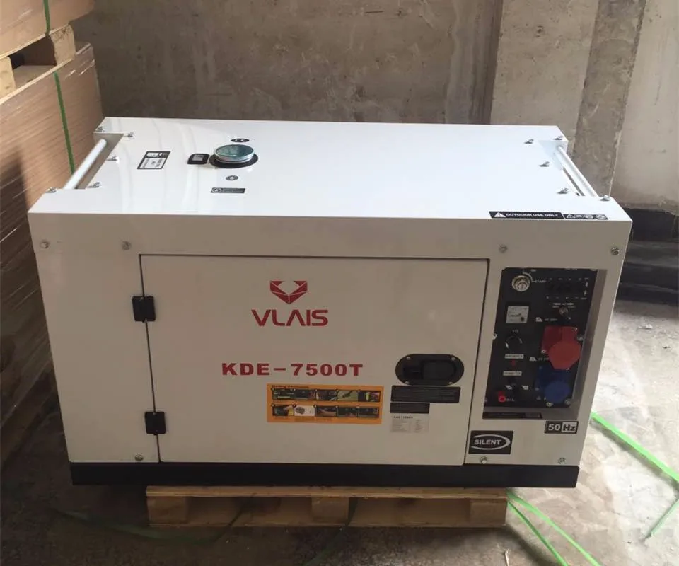 7kva top land portable super silent diesel generator with best price