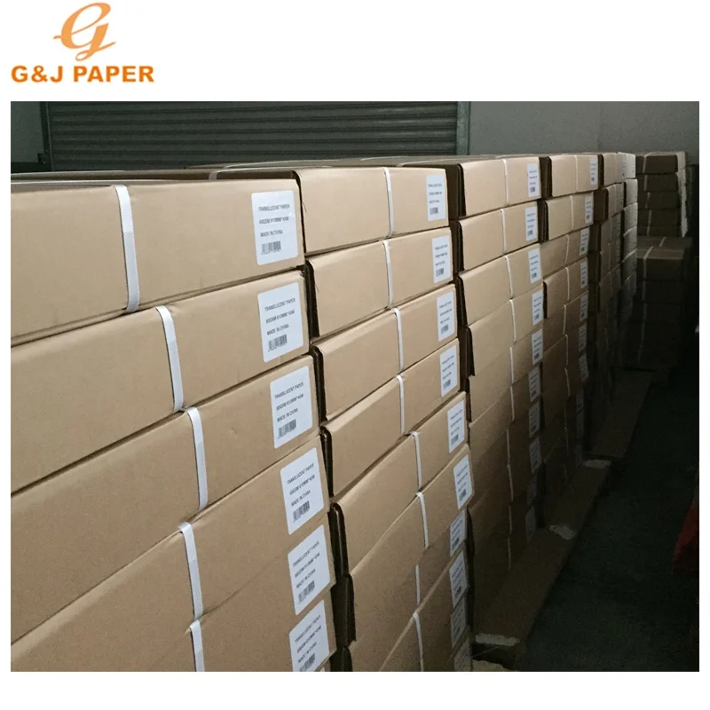 Professional 90g A1 Size Roll Pack Coat CAD Cam Plotter Paper