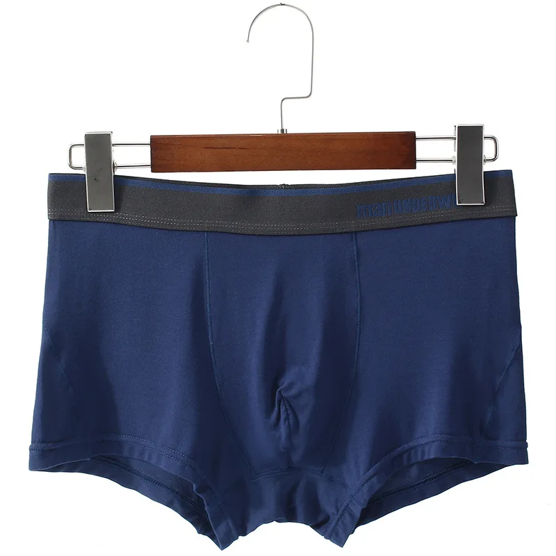 
organic cotton material men underwear with factory price custom logo underwear men boxer brief 
