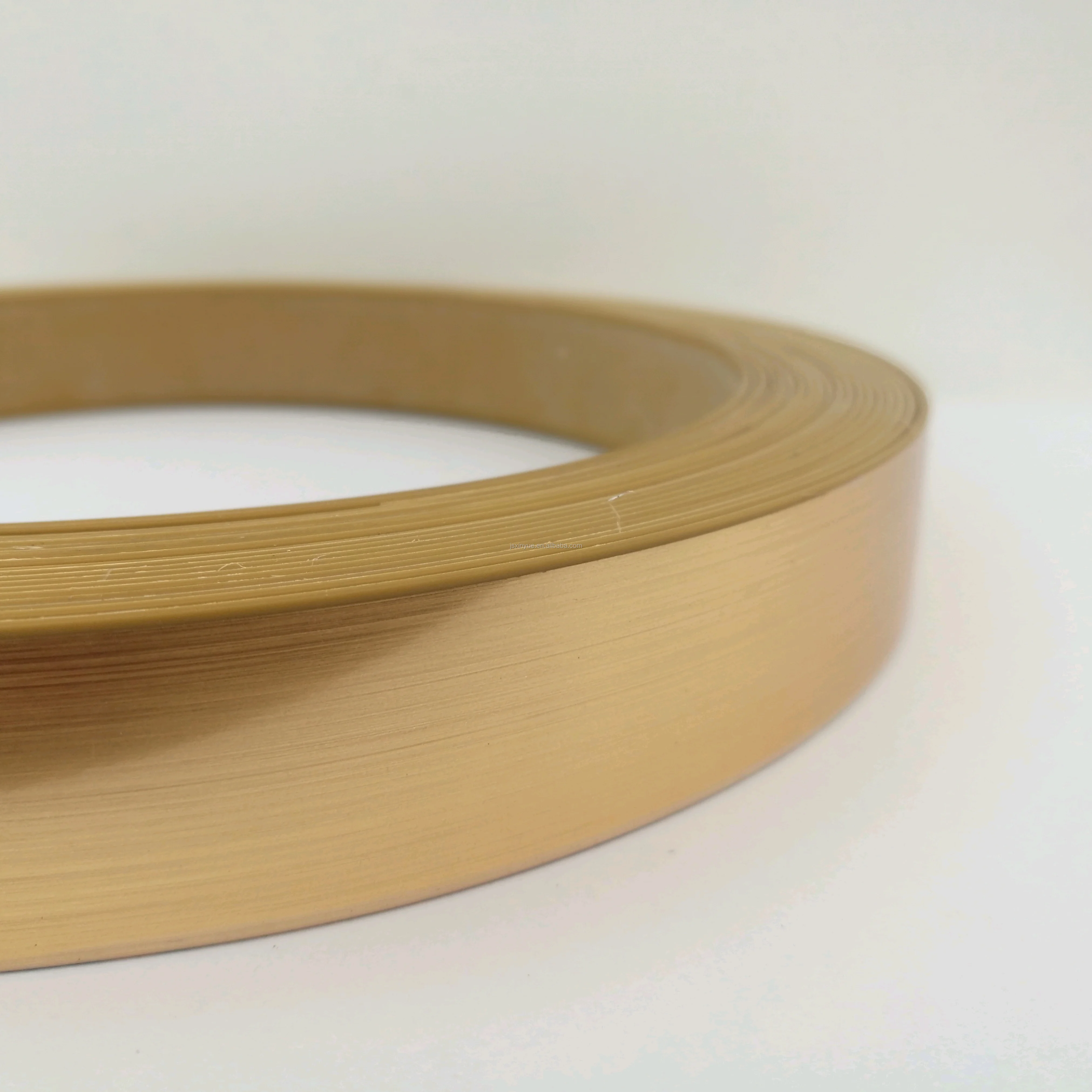 
metal pvc edge banding for furniture gold mirror gold brushed edge banding 