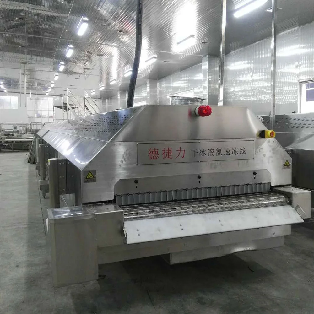 DJL морская пищевая машина для быстрого замораживания, конвейерная морозильная камера, морозильная камера для продажи, морозильник для ультра низкой температуры