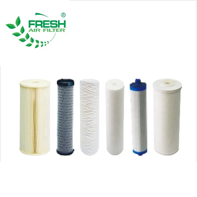 Нержавеющая сталь углерода PP материал фильтр для воды картридж