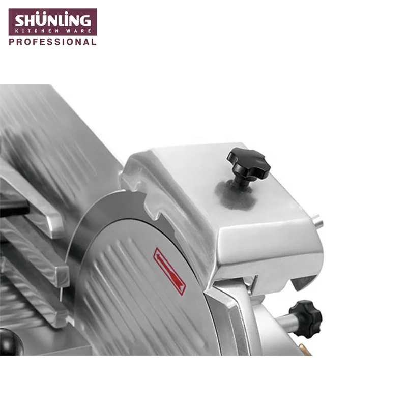 250mm blade commercial meat slicer / cheese slicer / bread slicer 250ES-10 in aluminium alloy body and stainless steel blade.