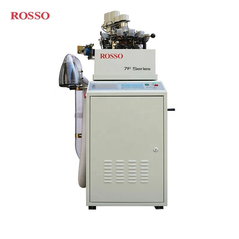 ROSSO-7F same like lonati socks knitting machine fully computerized cotton socks maker machine